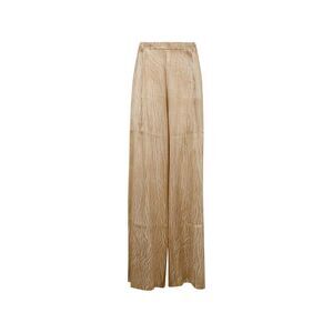 Avant Toi Women Silk Flared Leg Trousers